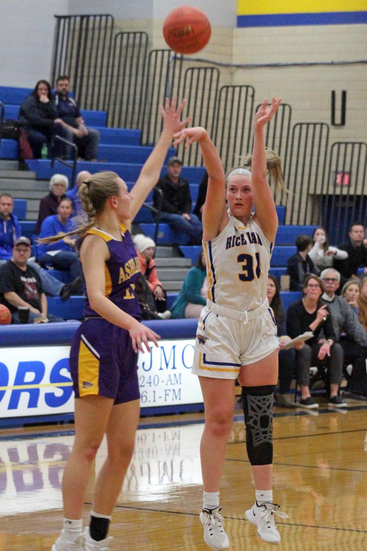 Rice Lake girls basketball vs. Ashland 11-22-21
